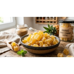Ananas Kostka Suszony 1kg